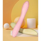 Вибратор, стимулятор точки G, гибкий, силикон, розовый - Фото 3