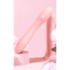 Вибратор, стимулятор точки G, гибкий, силикон, розовый - Фото 4