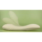 Вибратор, стимулятор точки G, гибкий, силикон, фисташковый - Фото 3