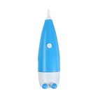 Детская электрическая зубная щетка LP-010, вибрационная, 30000 дв/мин, 2 насадки, синяя - Фото 3