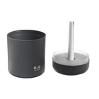 Увлажнитель HM-3, ультразвуковой, 0.3 л, 2 Вт, подсветка, USB ( в комплекте), серый - Фото 5