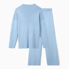 Костюм женский (джемпер/брюки), цвет голубой, размер 44-48 (ONE SIZE) 10135614