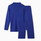 Костюм женский (джемпер/брюки), цвет синий, размер 44-48 (ONE SIZE) - Фото 9