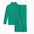 Костюм женский (джемпер/юбка), цвет зелёный, размер ONE SIZE (46-50) - Фото 7