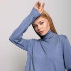 Водолазка женская цвет индиго, размер ONE SIZE (46-50) - фото 24624751