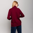 Водолазка женская цвет бордовый, размер ONE SIZE (46-50) - фото 24598935