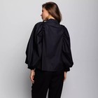 Рубашка женская, цвет черный, размер ONE SIZE (42-44) 10158779