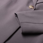 Пиджак женский, цвет серый, размер M (44) - Фото 7