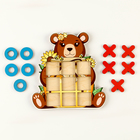 Настольная игра «Крестики-нолики Медвежонок» - Фото 2