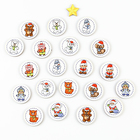 Обучающая игра «Новогоднее мемо: Весёлые картинки», 20 фишек - Фото 4