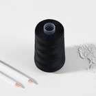 Нитки 70ЛЛ, 2500 м, цвет чёрный №115 (комплект 2 шт) - фото 23342325