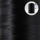 Нитки 170Л, 2000 м, цвет чёрный №115 - фото 23342386