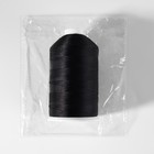 Нитки 170Л, 2000 м, цвет чёрный №115 - фото 23352829