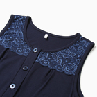 Ночная сорочка женская «Очарование», цвет синий, размер 44 - Фото 4