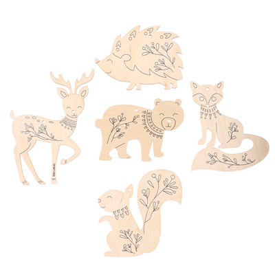Заготовки для творчества «Зверята»