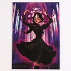 Пазл деревянный фигурный «Девочка в чёрном платье», 80 элементов - Фото 4