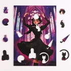 Пазл деревянный фигурный «Девочка в чёрном платье», 80 элементов - Фото 5