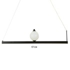 Люстра с ПДУ "Астаж" 3хLED 3000-6000К 120Вт черный 60х60х120 см BayerLux - фото 23342621