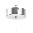 Светильник BayerLux "Антел круг" LED 30Вт 6000К хром 22х26х100 см 9626263 - фото 14264991