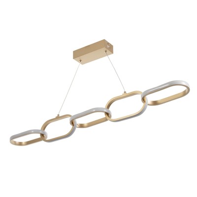 Светильник BayerLux «Катена» LED 58 Вт 6000К золото 106×12×100 см