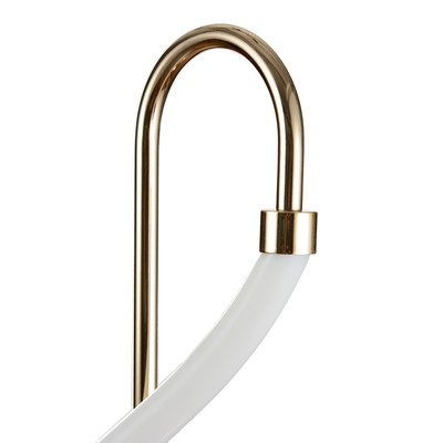 Бра BayerLux «Изгиб», LED, 16 Вт, 3000К, золото, 26×11×82 см