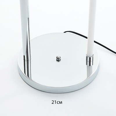 Торшер «Астен» LED 37 Вт хром 25×25×125 см