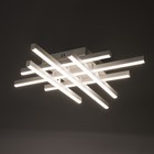 Люстра с ПДУ "Велси" LED 112Вт 3000-6000К белый 44х44х10 см BayerLux - фото 23419337