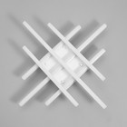 Люстра с ПДУ "Велси" LED 112Вт 3000-6000К белый 44х44х10 см BayerLux - фото 23419340