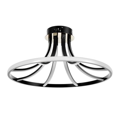 Светильник «Арнис» LED 90 Вт 3000-6000К черный 50×50×20 см BayerLux