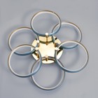 Люстра с ПДУ "Винла" LED 204Вт 3000-6000К сине-золотой 80х80х11 см BayerLux - фото 23419378