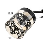 Люстра «Рейна» 3хЕ27 40 Вт черный 58×58×27 см BayerLux - Фото 6