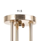 Люстра «Рейна» 3хЕ27 40 Вт черный 58×58×27 см BayerLux - Фото 7