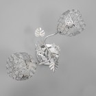 Люстра "Роксана" 2хЕ27 40Вт хром 48х26х27 см BayerLux - фото 23373154