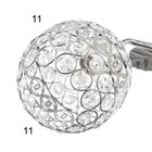 Люстра "Роксана" 2хЕ27 40Вт хром 48х26х27 см BayerLux - фото 23373155