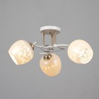 Люстра "Фания" 3хЕ27 40Вт бело-золотой 48х48х26 см BayerLux 9717724