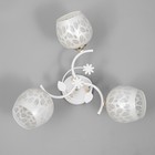 Люстра "Фания" 3хЕ27 40Вт бело-золотой 48х48х26 см BayerLux 9717724