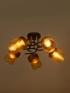 Люстра «Элла» 5хЕ27 40 Вт черный 70×70×27 см - фото 46829361