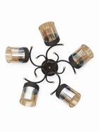 Люстра «Элла» 5хЕ27 40 Вт черный 70×70×27 см - фото 46829362