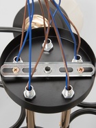 Люстра «Элла» 5хЕ27 40 Вт черный 70×70×27 см - фото 46829366