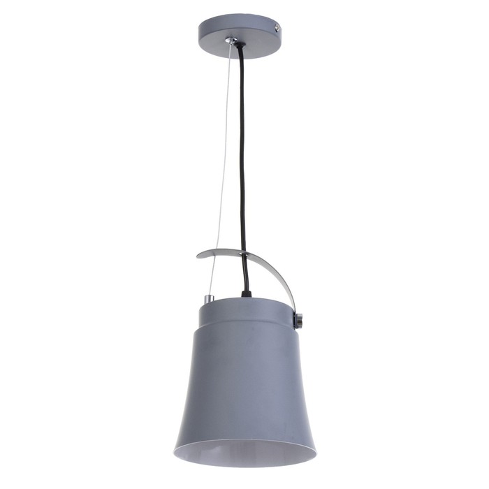 Светильник «Ритона» Е27 40 Вт серый 15×15×22-122 см - Фото 1