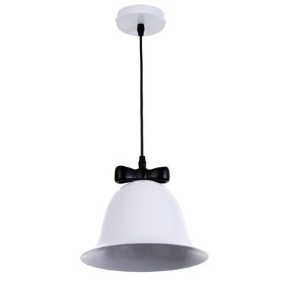 Светильник «Микки» Е27 40 Вт черный белый 23×23×19-119 см BayerLux