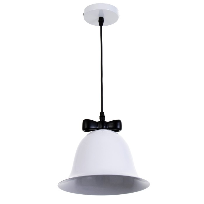 Светильник "Микки" Е27 40Вт черный белый 23х23х19-119см BayerLux - Фото 1