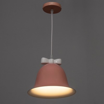 Светильник «Микки» Е27 40 Вт розовый белый 23×23×19-119 см BayerLux