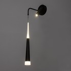 Бра "Амадеус" 2хLED 6Вт+3Вт 4000К черный 12х12х70см 9802113 - фото 11381285 Бра "Амадеус" 2хLED 6Вт+3Вт 4000К черный 12х12х70см 9802113 - фото 11381285