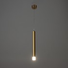 Светильник BayerLux Подвес BayerLuxной "Лейсана" LED 3Вт 4000К золото 3х3х33-233см - фото 23401089