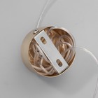 Светильник BayerLux Подвес BayerLuxной "Лейсана" LED 3Вт 4000К золото 3х3х33-233см - фото 23401094