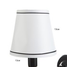 Бра "Брюссель" 1x60Вт E14 черный 26х14х26 см BayerLux 10207263