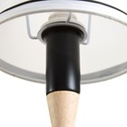 Бра "Брюссель" 1x60Вт E14 черный 26х14х26 см BayerLux 10207263