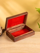 УЦЕНКА Шкатулка резная «Между ветками», 7×15×23 см, дерево - Фото 2