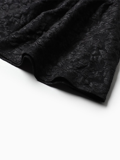 Платье мини женское MIST с вырезом на спине, размер 48 (XL), чёрное